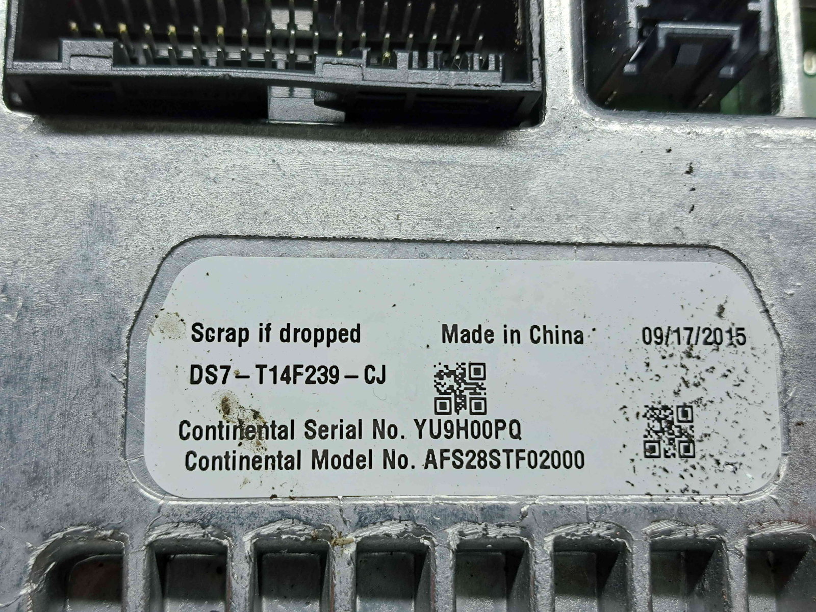 Display bord Ford Mondeo 5 Hatchback [Fabr 2014-2022] DS7T-18B955-FB - imagine 1