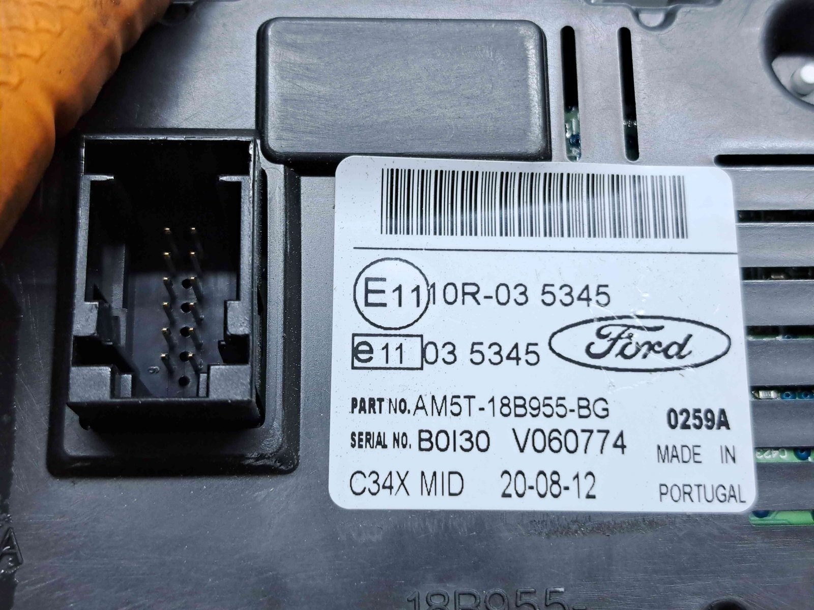 Display bord Ford Focus 3 Turnier [Fabr 2010-2018] AM5T-18B955-BG - imagine 3