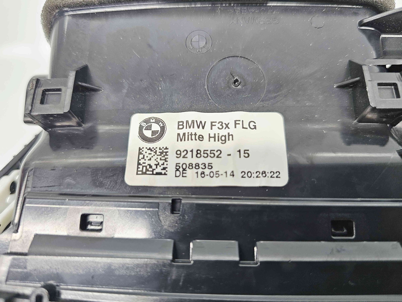 Grila aerisire centrala Bmw 3 Touring (F31) [Fabr 2012-2017] 9218552 - imagine 1