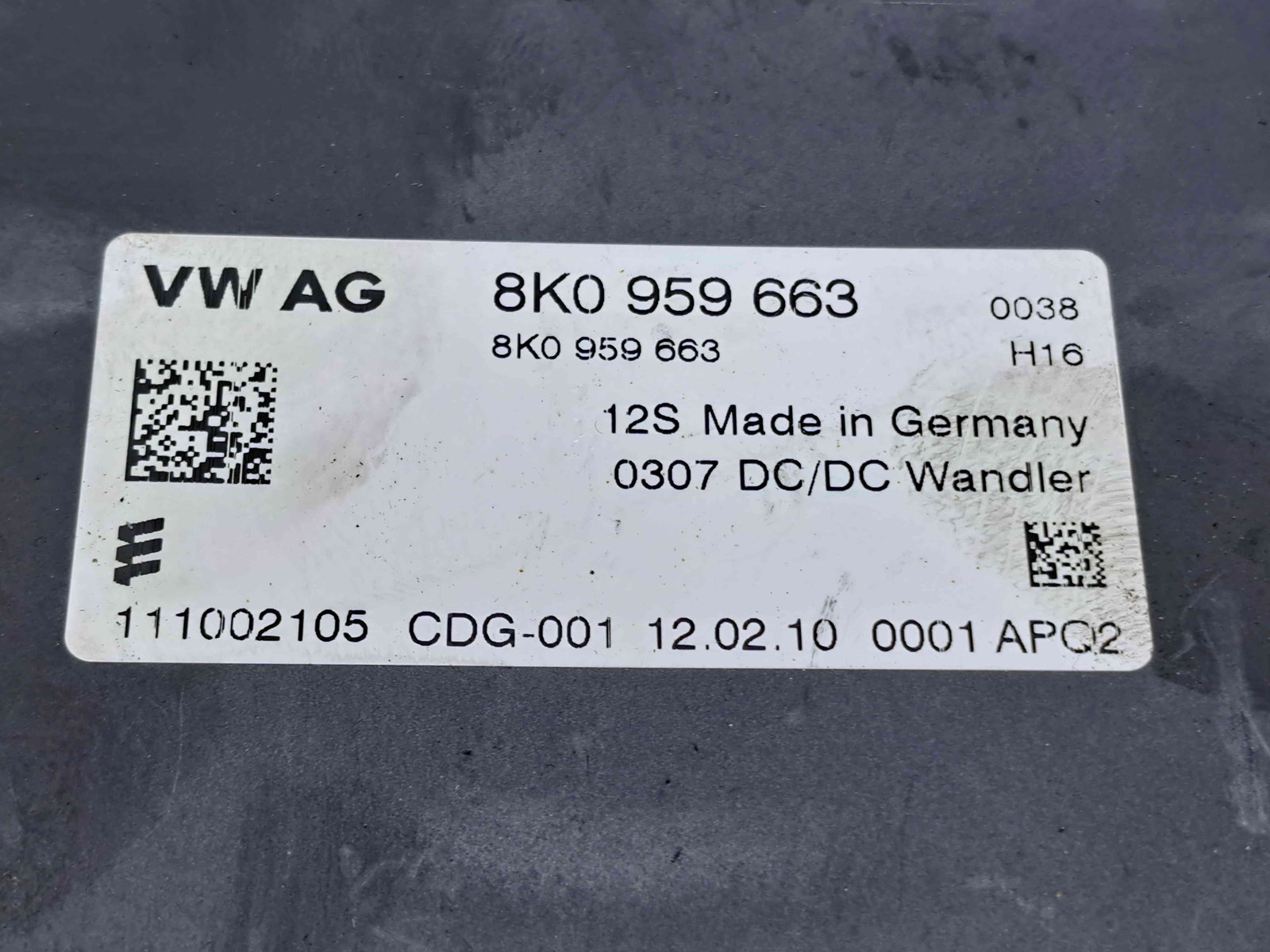 Modul confort Audi A4 (8K5, B8) Avant [Fabr 2008-2015] 8K0959663 - imagine 3