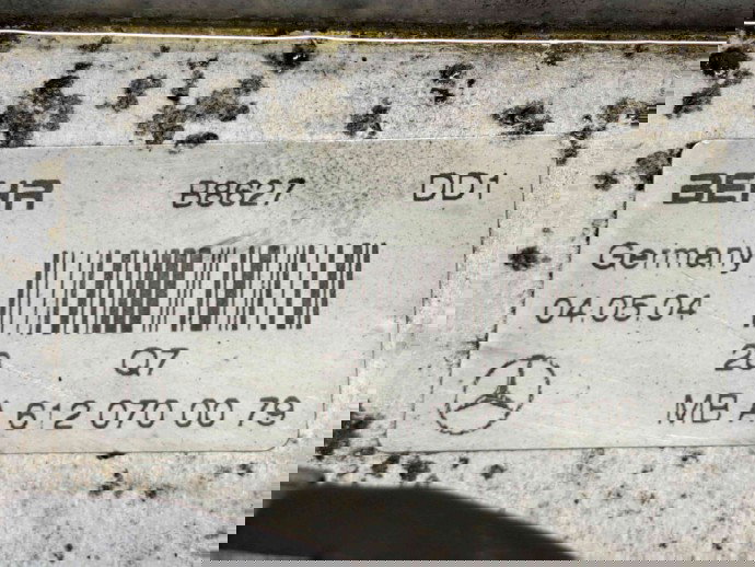 Termoflot Mercedes Clasa ML (W163) [Fabr 1998-2005] A6120700079 2.7 CDI 612963   