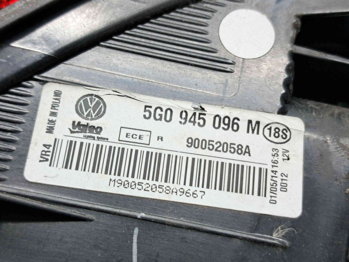  Stop aripa dreapta Volkswagen Golf 7 (5G) [Fabr 2014-prezent] 5G0945096M