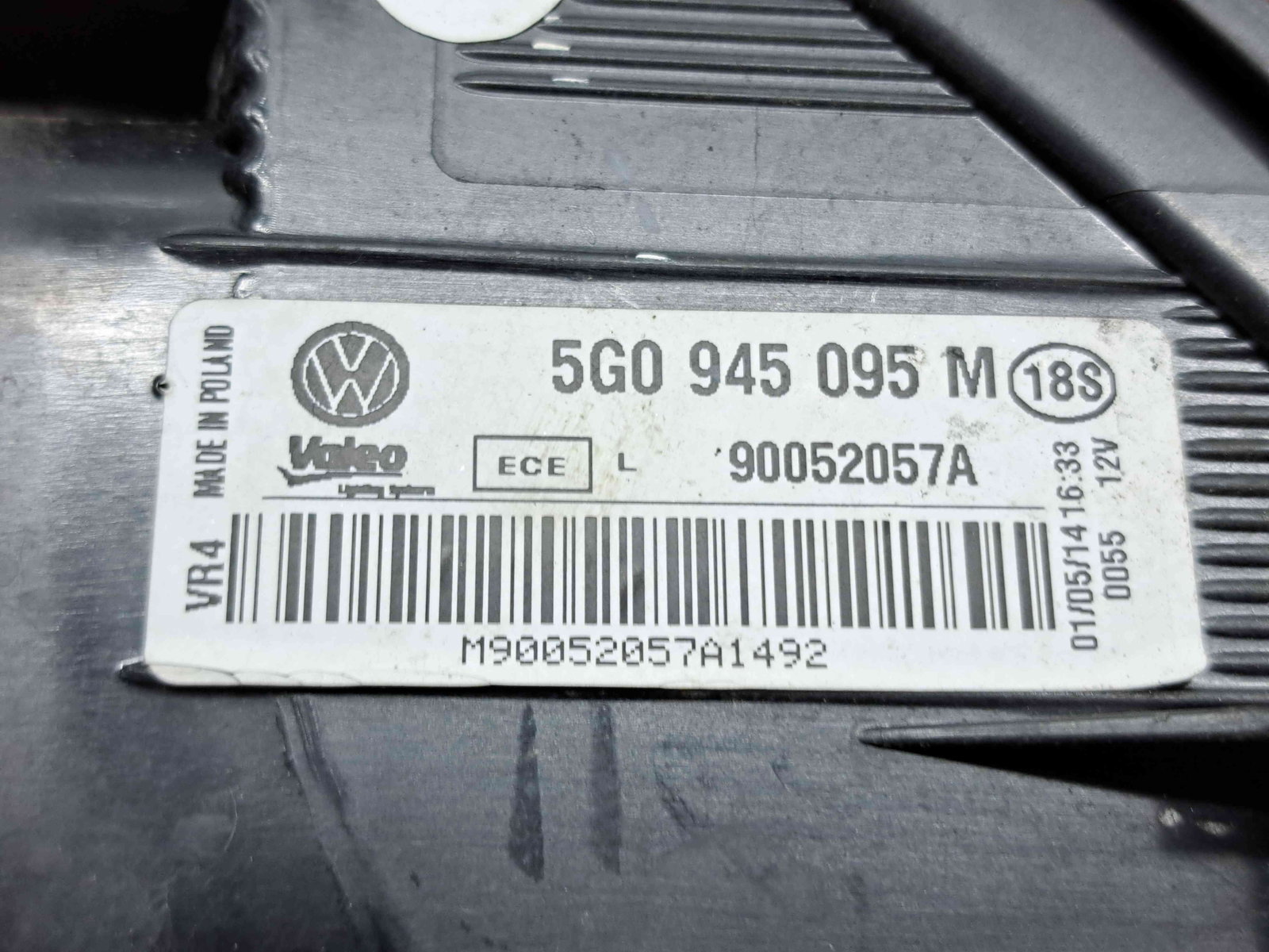 Stop aripa stanga Volkswagen Golf 7 (5G) [Fabr 2014-prezent] 5G0945095M - imagine 6