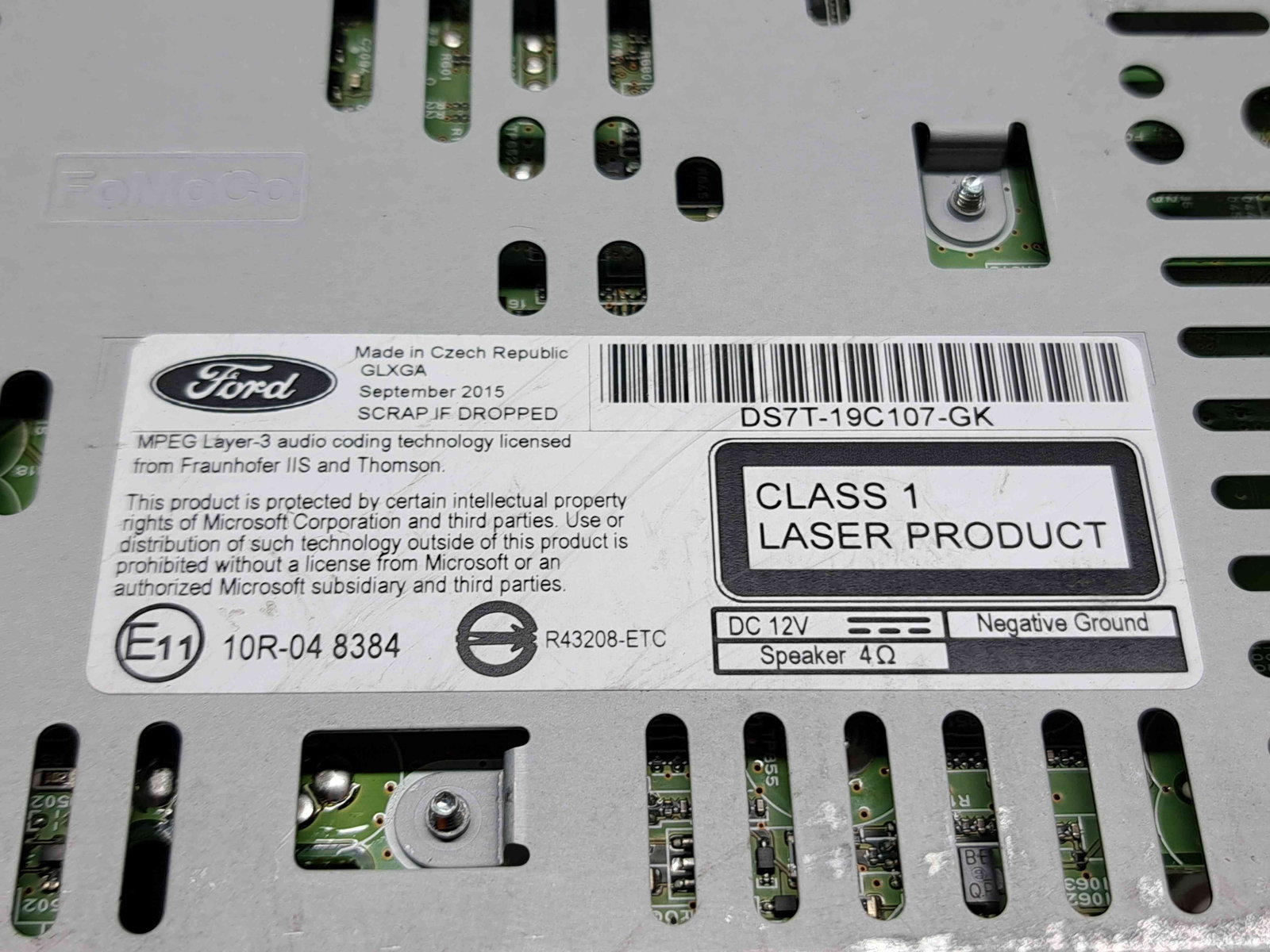 Unitate multimedia Ford Mondeo 5 Hatchback [Fabr 2014-2022] DS7T-19C107-GK - imagine 4