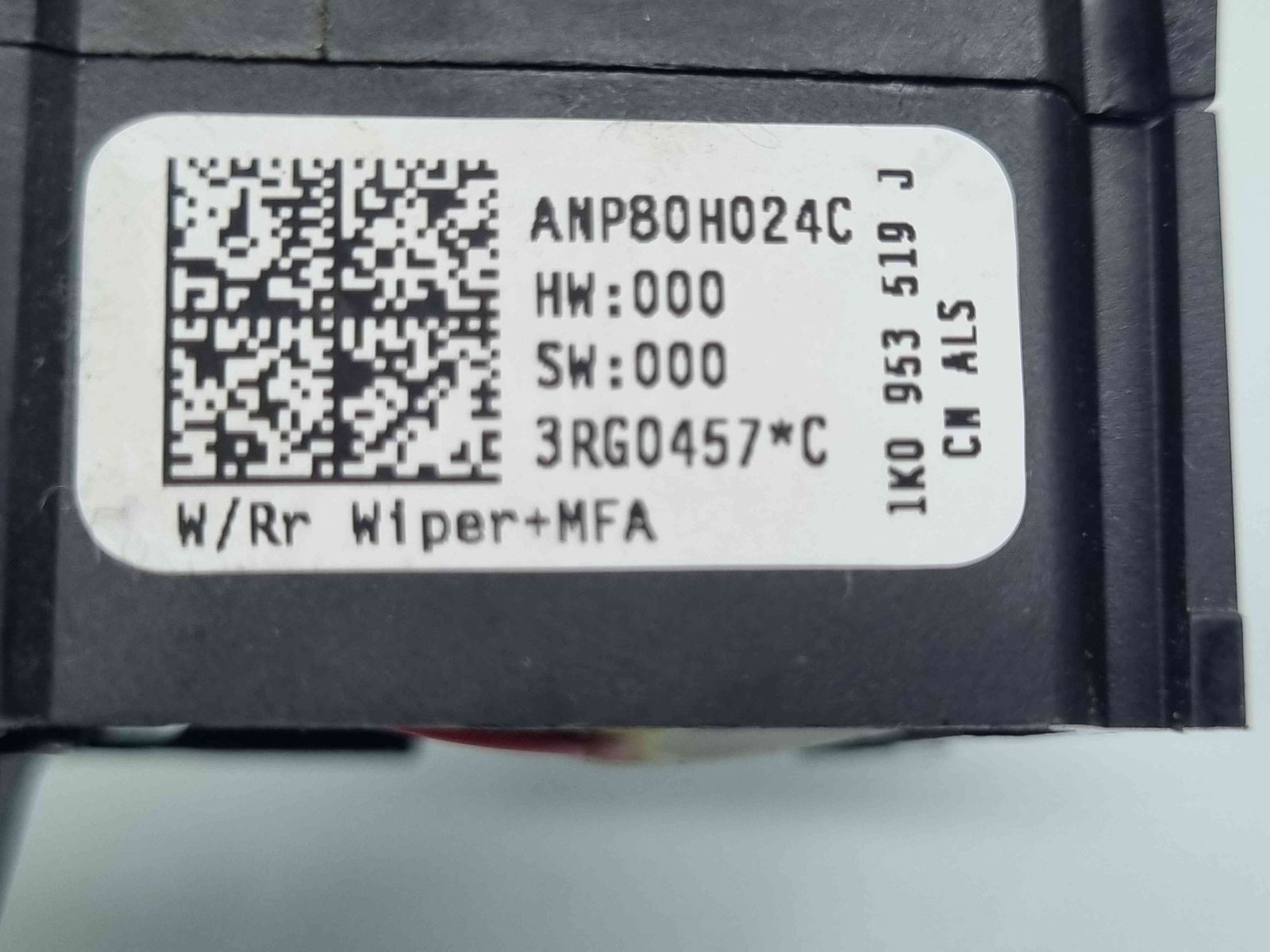 Maneta stergator Skoda Octavia 2 (1Z3) [Fabr 2004-2013] 1K0953519J - imagine 3