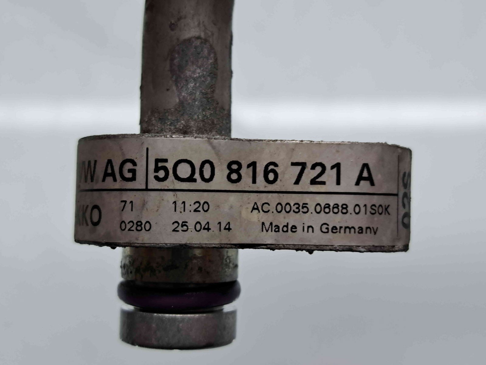 Conducta AC Skoda Octavia 3 (5E3) [Fabr 2012-2020] 5Q0816721A 1.6 TDI CLHA 77KW / 105CP - imagine 1