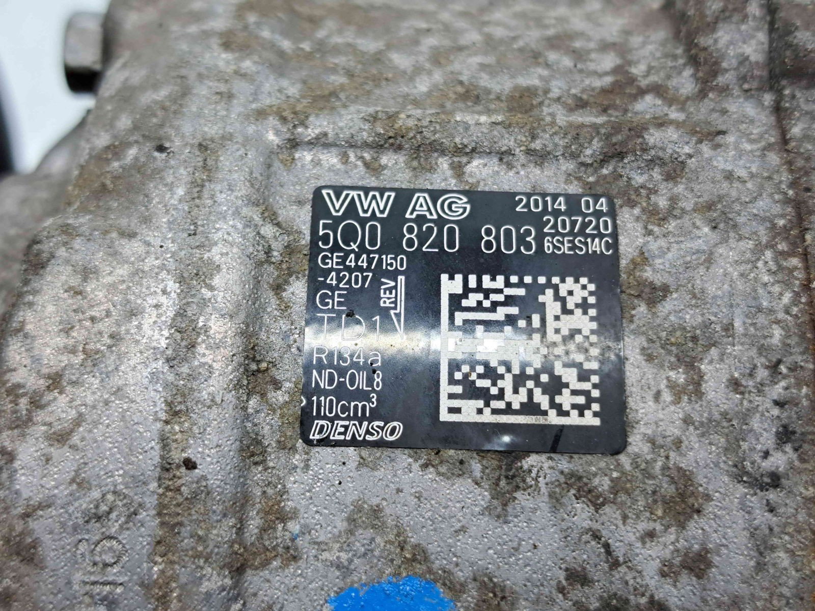 Compresor clima AUDI A3 (8V1) [Fabr 2012-2017] 5Q0820803 1.6 TDI CLHA 77KW / 105CP - imagine 5