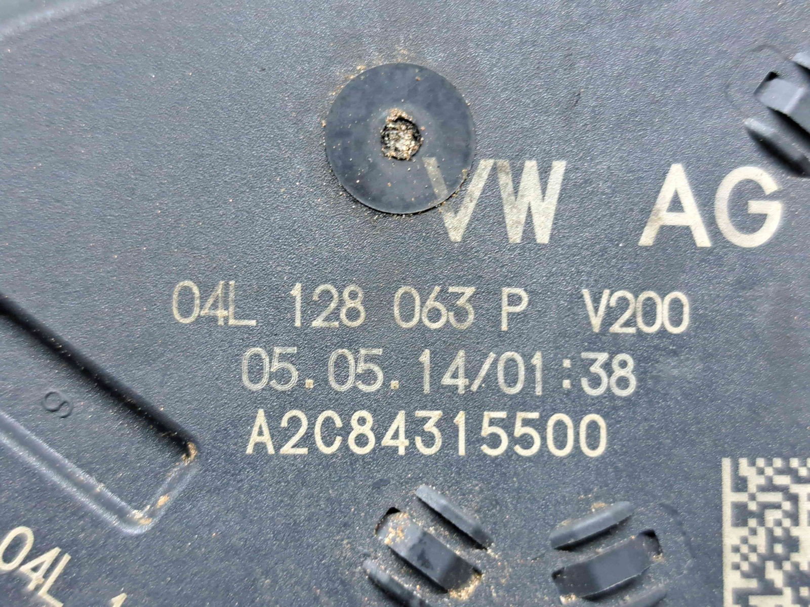 Clapeta acceleratie Seat Leon (5F1) [Fabr 2012-2018] 04L128063P 1.6 TDI CLHA 77KW / 105CP - imagine 2