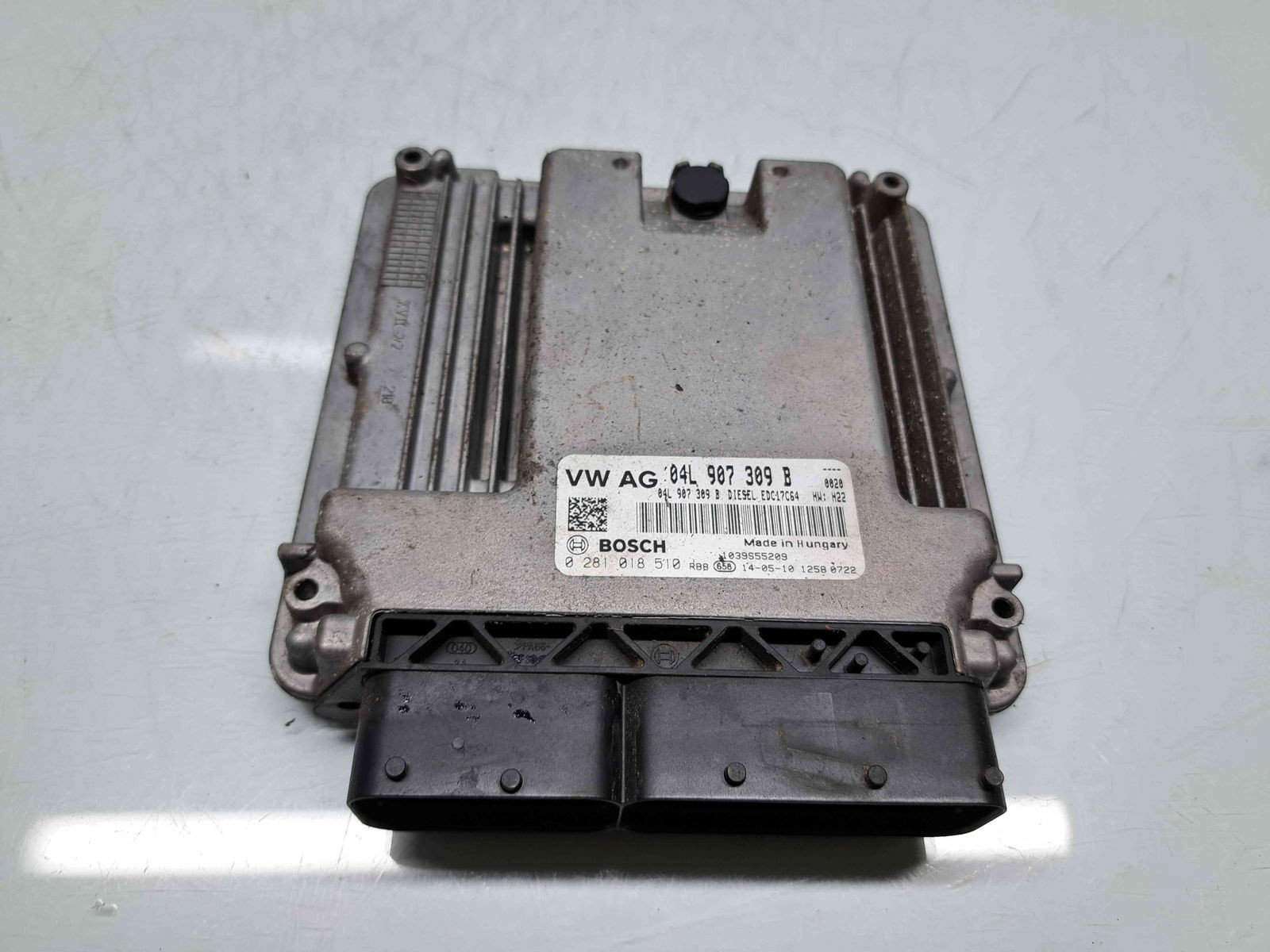 Calculator motor ECU Seat Leon (5F1) [Fabr 2012-2018] 04L907309B 1.6 TDI CLHA 77KW / 105CP - imagine 2