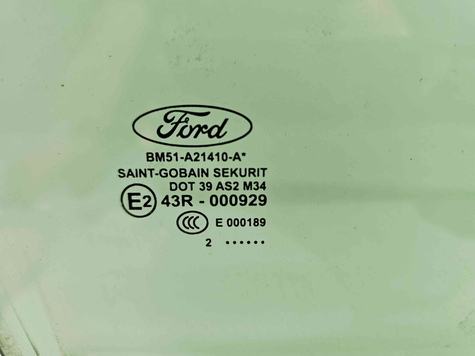 Geam usa dreapta fata Ford Focus 3 Turnier [Fabr 2010-2018] - imagine 2