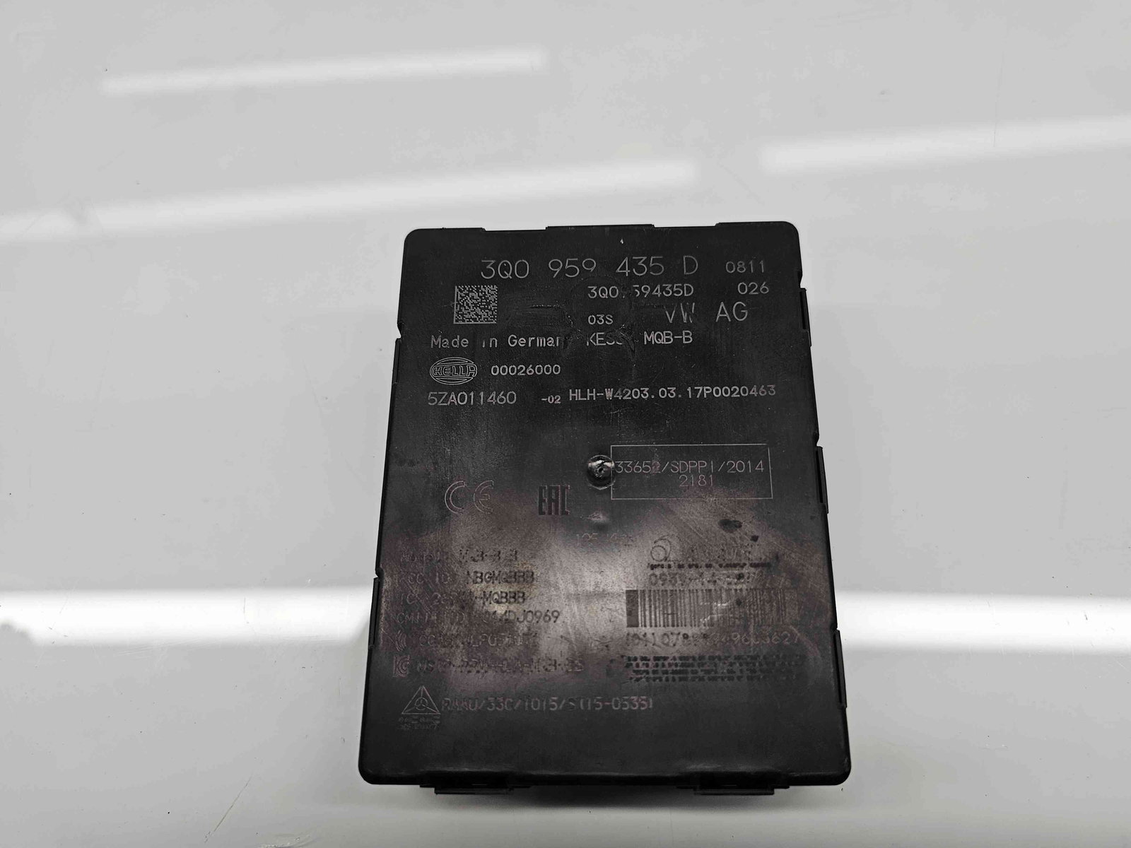 Modul control Keyless Entry Volkswagen Passat B8 (3G2) [Fabr 2015-prezent] 3Q0959435D