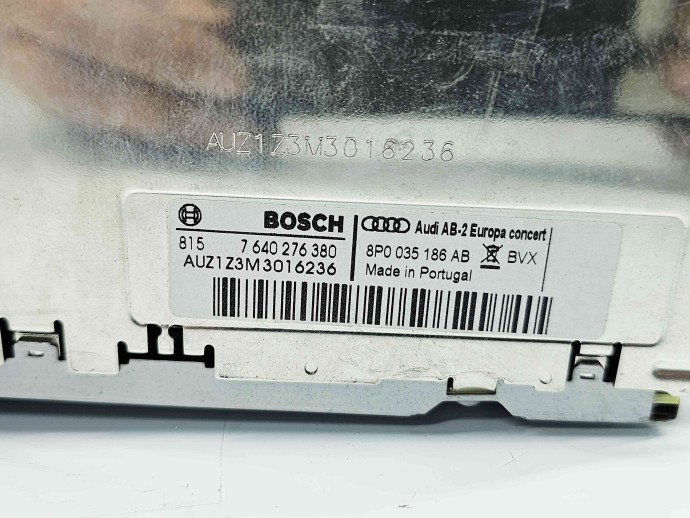  Radio CD Audi A3 (8P1) [Fabr 2003-2012] 8P0035186AB
