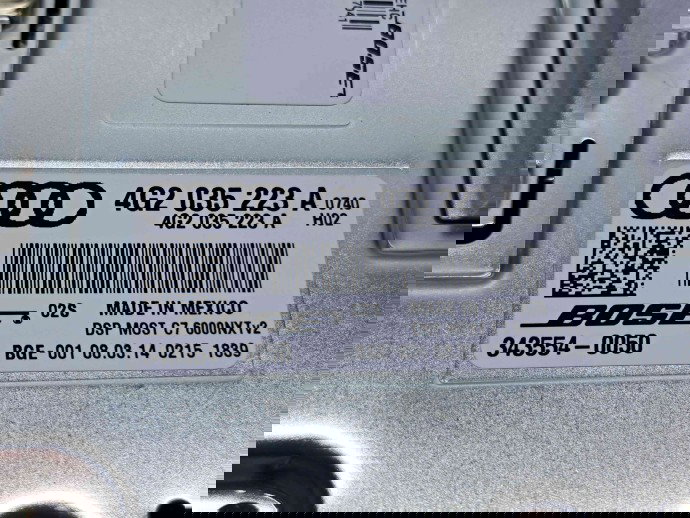  Amplificator audio Audi A7 Sportback (4GA) [Fabr 2011-2017] 4G2035223A