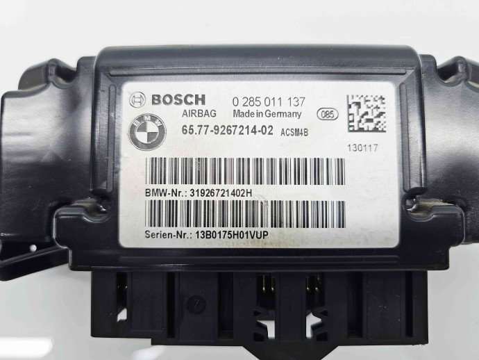 Calculator airbag Bmw 3 (F30) [Fabr 2012-2017] 9267214 2.0 N47D20 135KW / 184CP