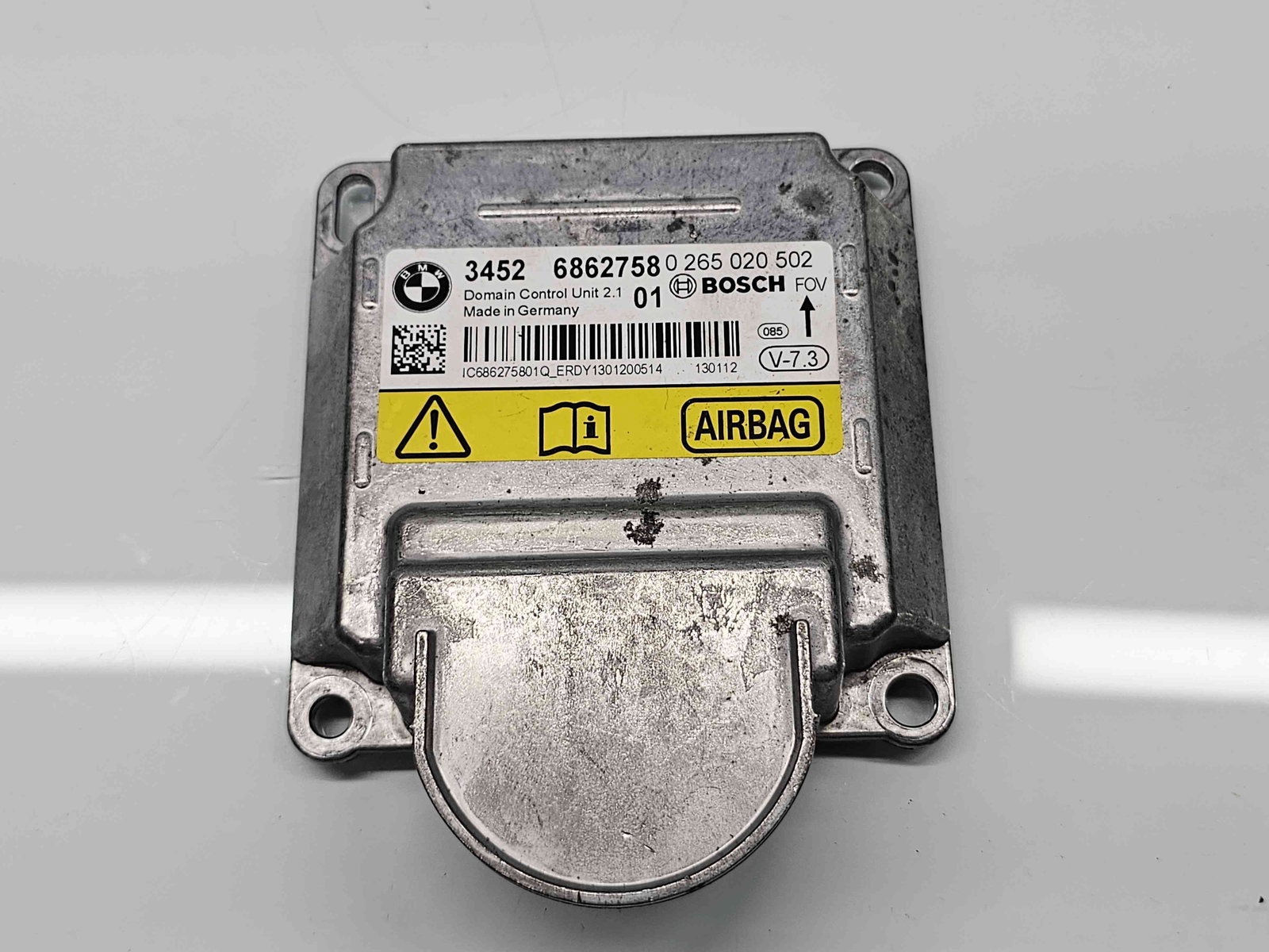 Calculator airbag Bmw 3 (F30) [Fabr 2012-2017] 6862758 2.0 N47D20 135KW / 184CP - imagine 1