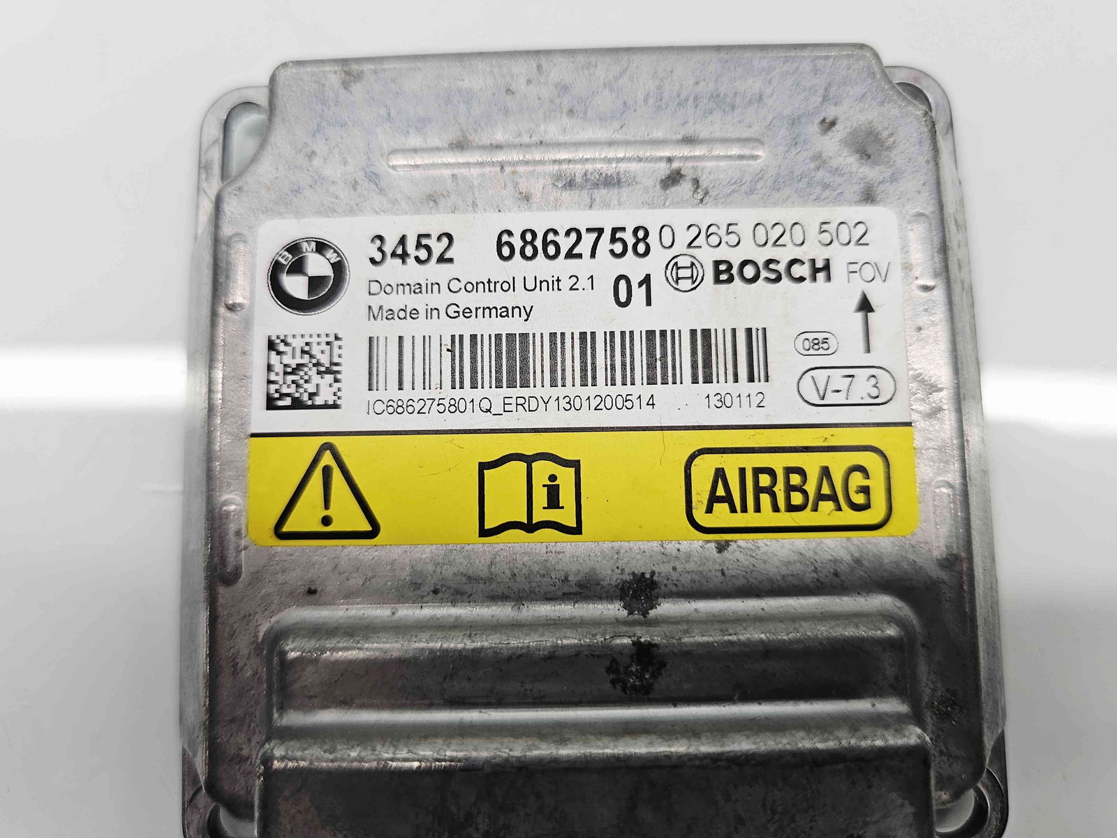 Calculator airbag Bmw 3 (F30) [Fabr 2012-2017] 6862758 2.0 N47D20 135KW / 184CP - imagine 2