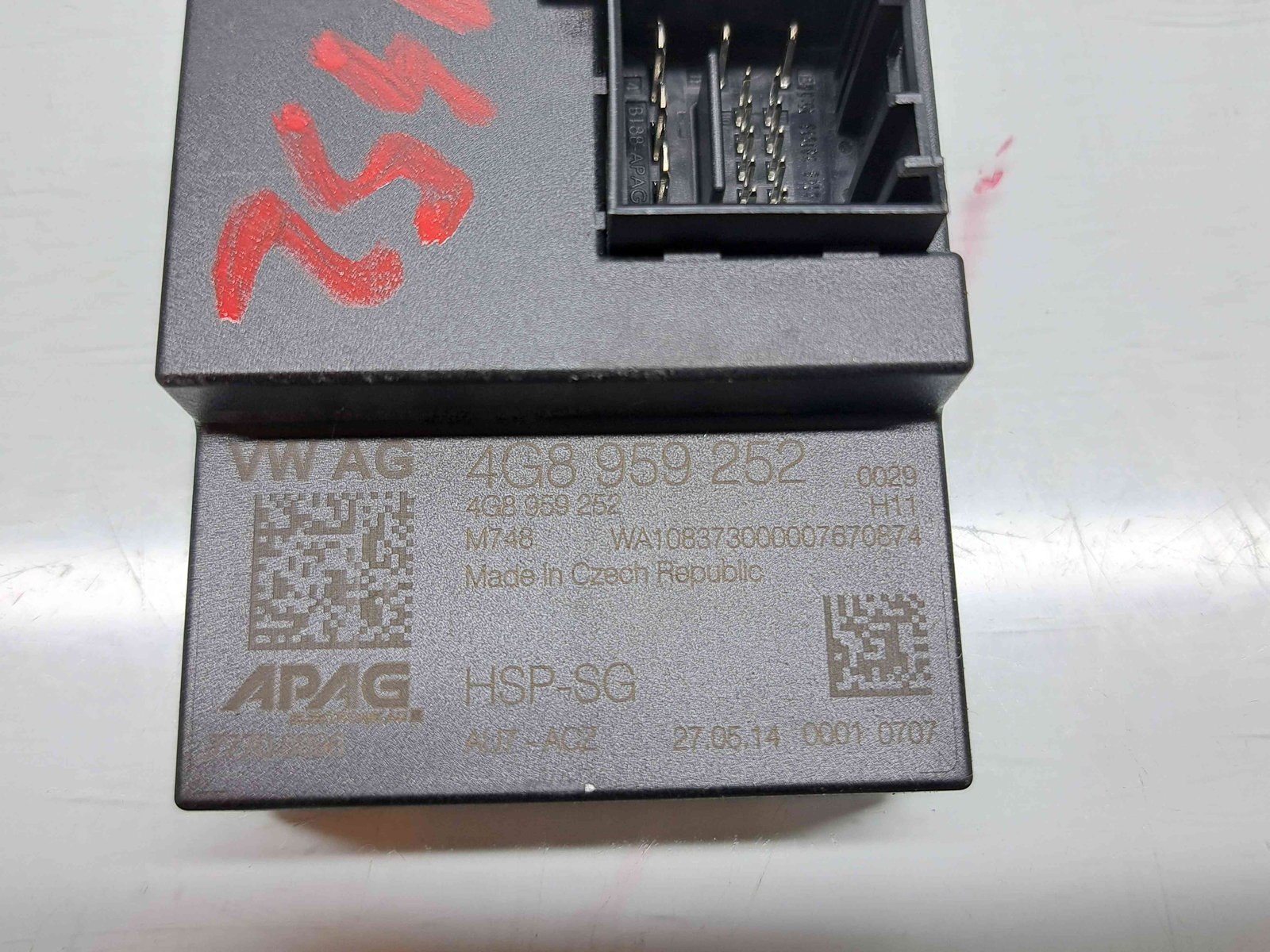 Modul confort Audi A7 Sportback (4GA) [Fabr 2011-2017] 4G8959252 - imagine 2