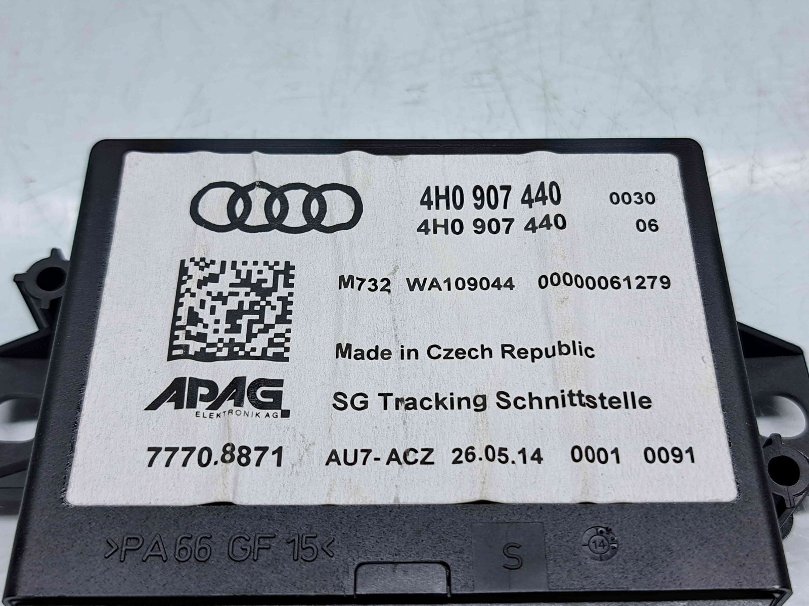 Modul senzori parcare Audi A7 Sportback (4GA) [Fabr 2011-2017] 4H0907440 - imagine 2