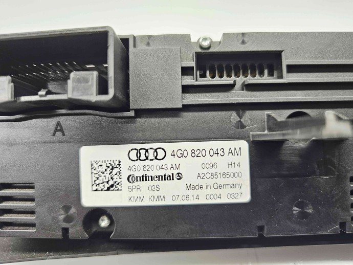  Panou comanda clima Audi A7 Sportback (4GA) [Fabr 2011-2017] 4G0820043AM