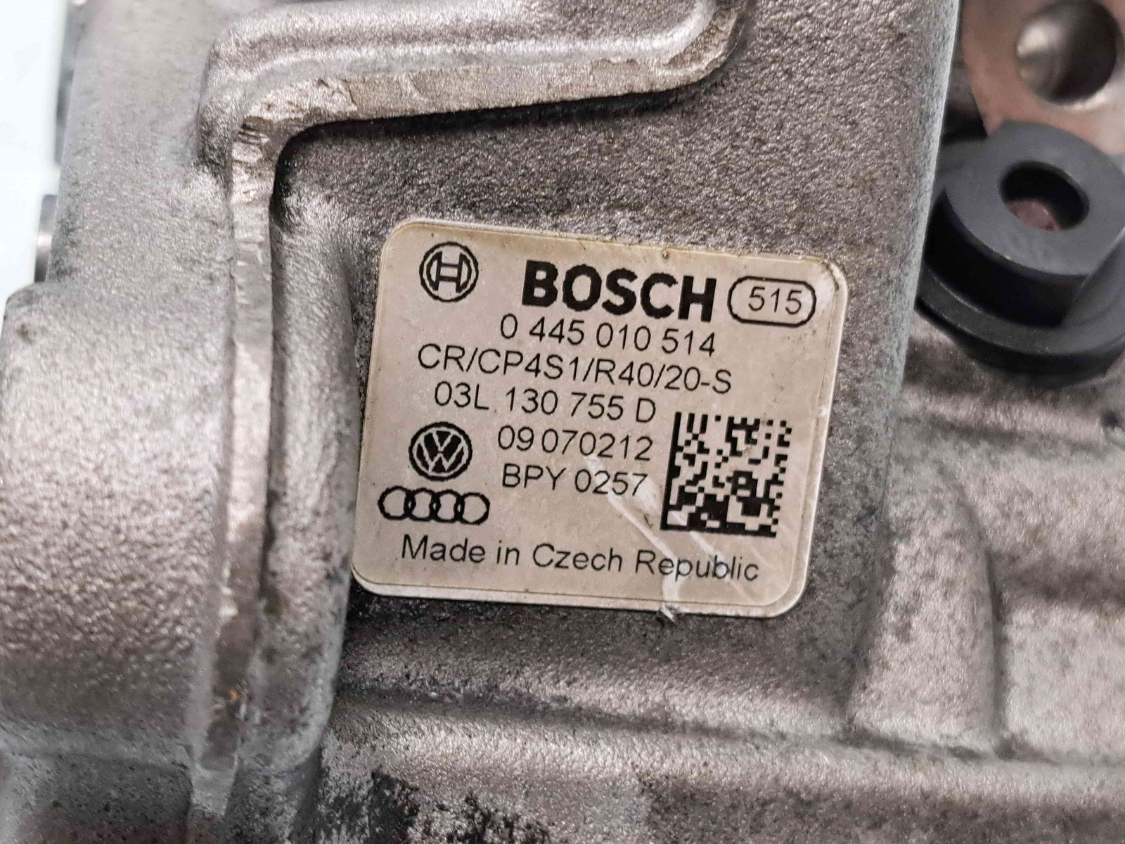 Pompa inalta presiune Skoda Superb II Combi (3T5) Facelift [Fabr 2009-2015] 03L130755D / 0445010514 2.0 TDI CFGB 125KW / 170CP - imagine 6