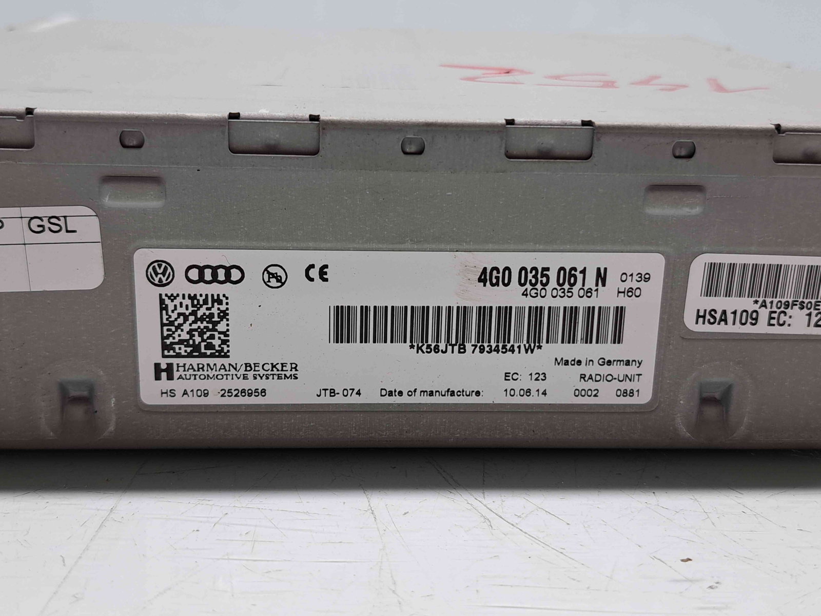 Unitate multimedia Audi A7 Sportback (4GA) [Fabr 2011-2017] 4G0035061N - imagine 2