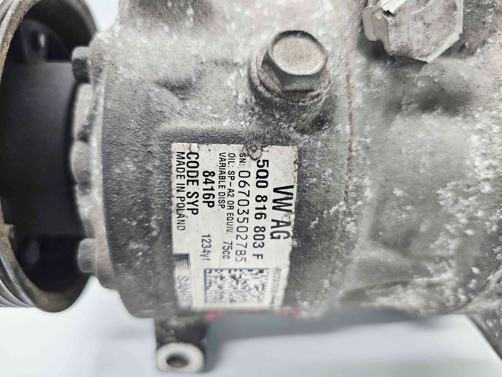 Compresor clima Skoda Octavia 3 (5E3) [Fabr 2012-2020] 5Q0816803F 1.6 TDI DCXA 88KW / 120CP - imagine 4