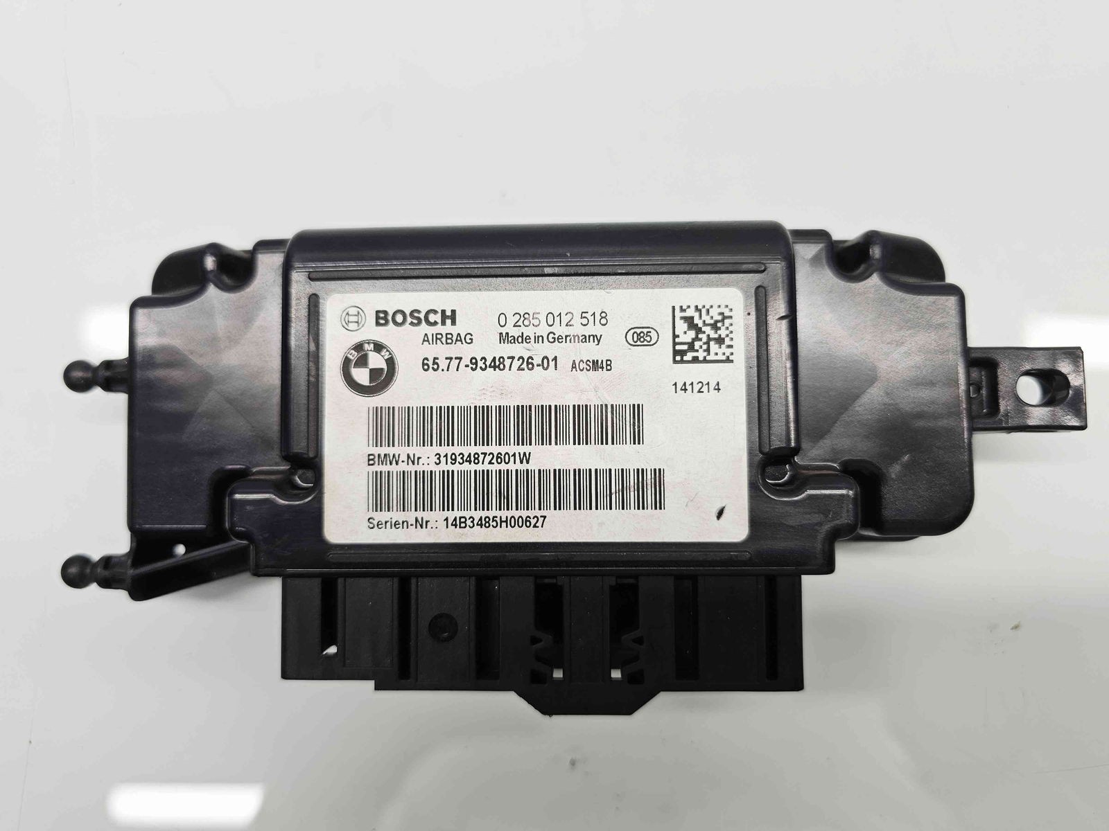 Calculator airbag Bmw 1 (F20, F21) [Fabr 2011-2017] 9348726 2.0 N47D20 105KW / 143CP - imagine 2