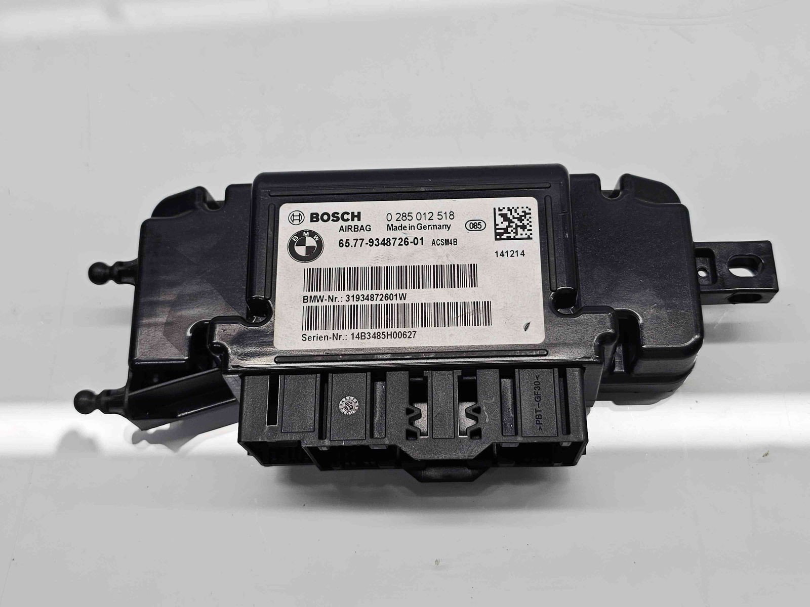 Calculator airbag Bmw 4 Gran Coupe (F36) [Fabr 2014-2021] 9348726 2.0 N47D20 105KW / 143CP - imagine 1