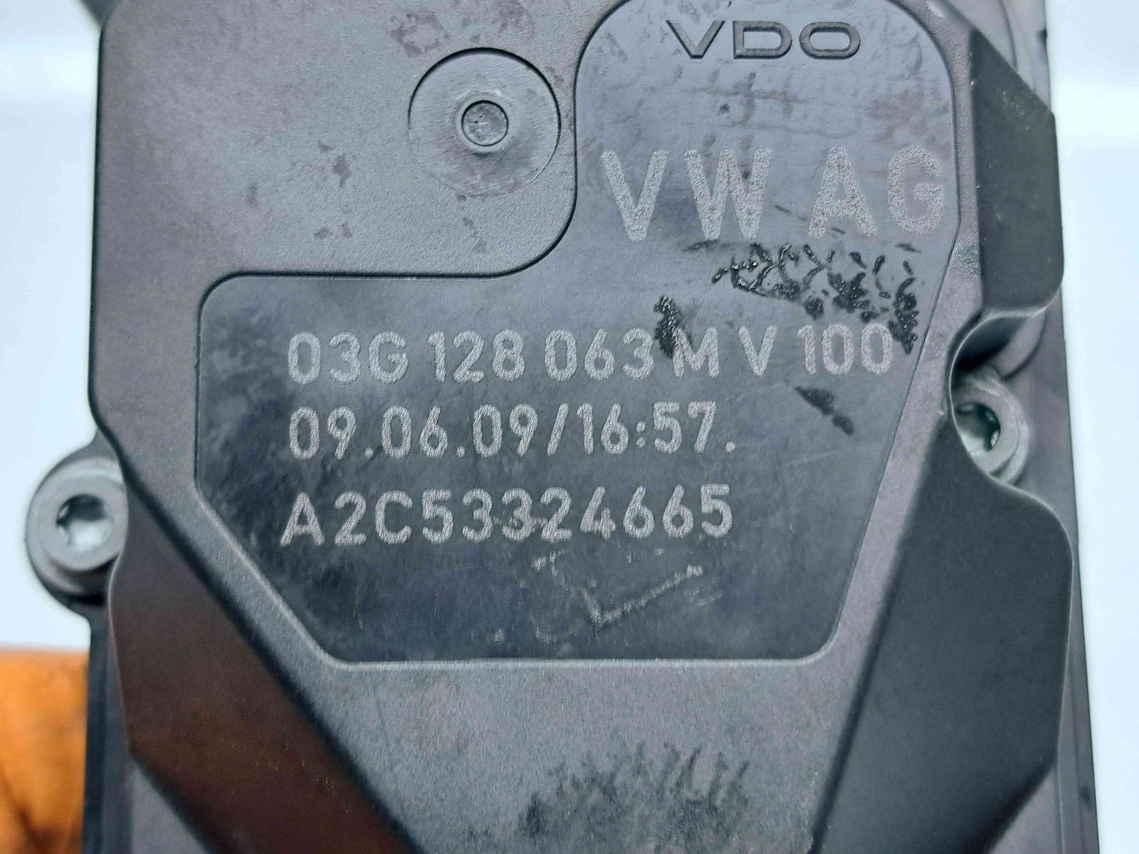 Clapeta acceleratie Volkswagen Passat B6 (3C2) [Fabr 2005-2010] 03G128063M 1.9 TDI BLS 77KW / 105CP - imagine 2