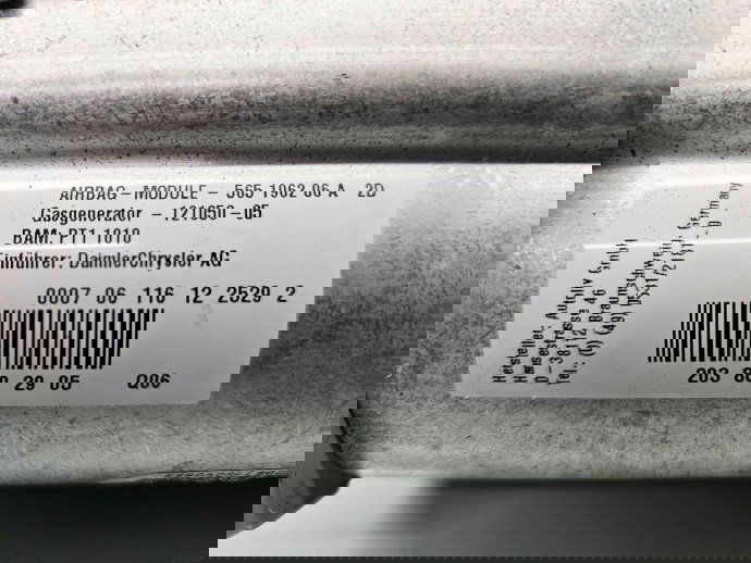  Airbag pasager Mercedes Clasa C (W203) [Fabr 2000-2007] 2038602905