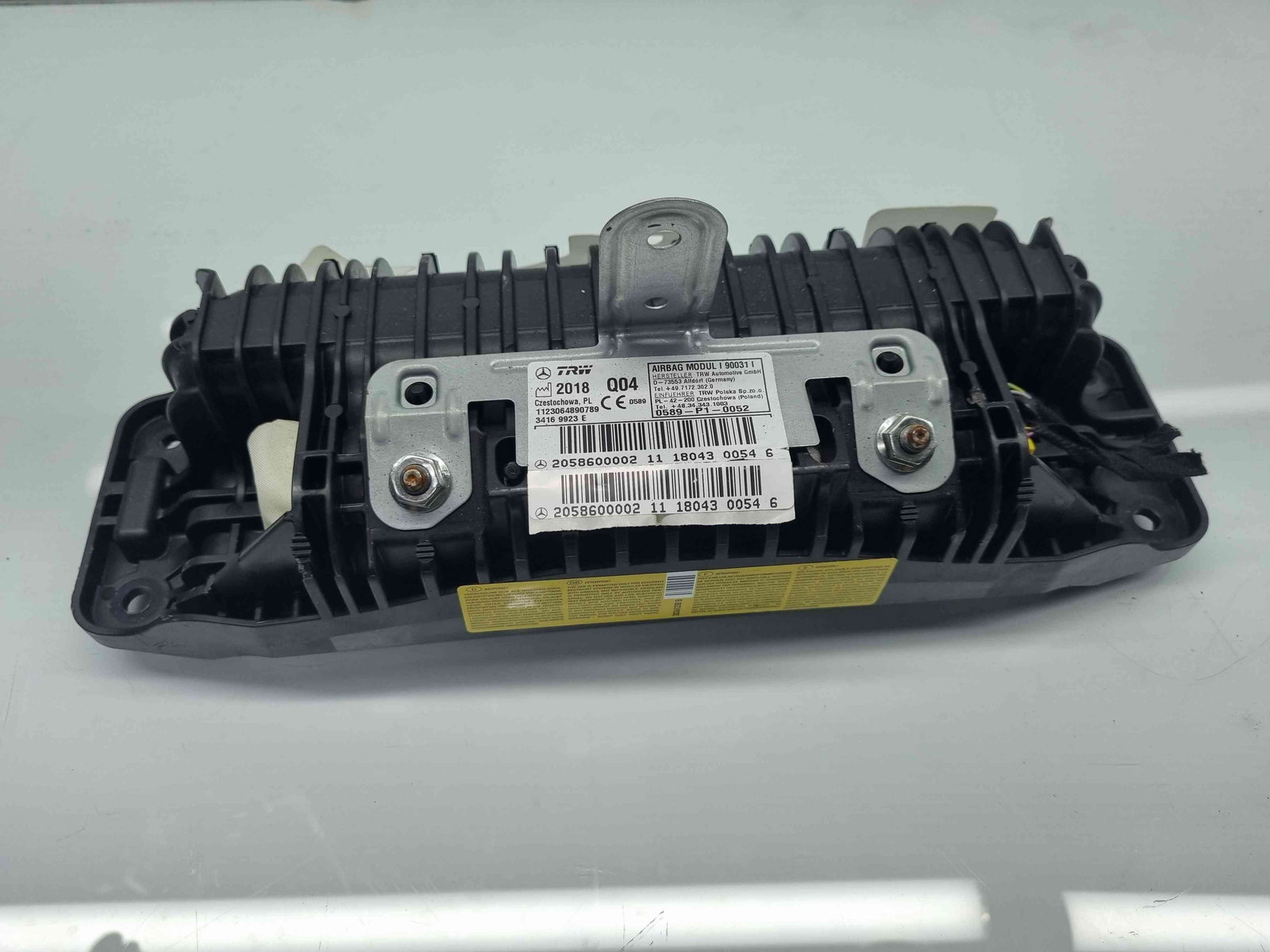 Airbag pasager Mercedes Clasa C Combi (W205) [Fabr 2015-prezent] 2058600002 - imagine 3