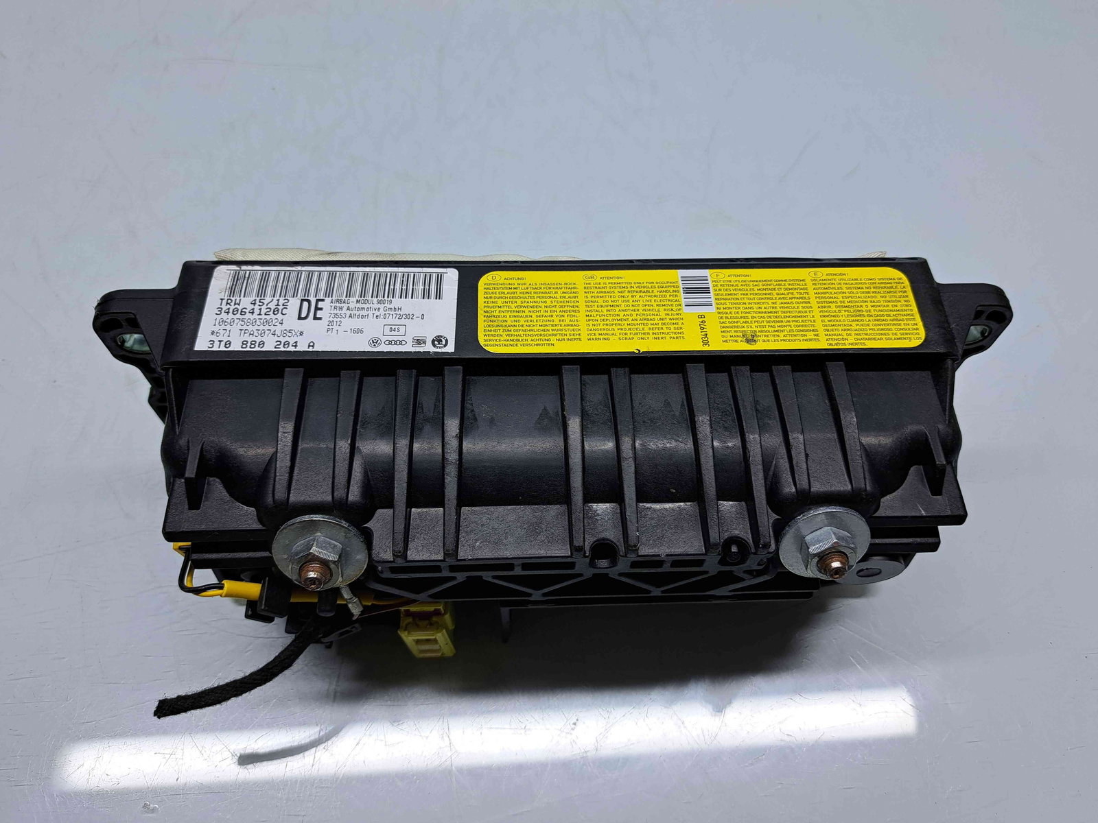 Airbag pasager Skoda Superb II Combi (3T5) Facelift [Fabr 2009-2015] 3T0880204A - imagine 3