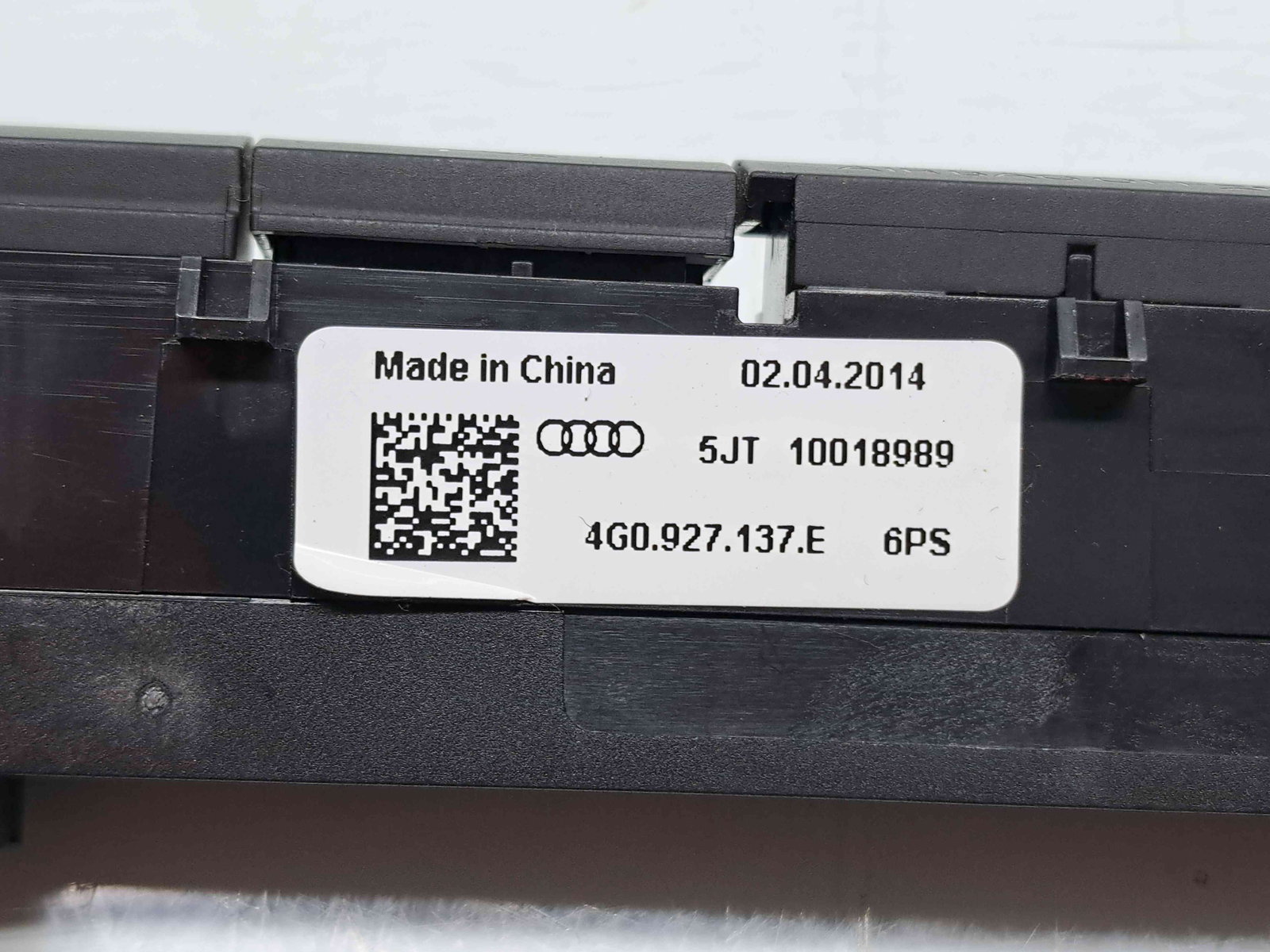 Butoane comenzi consola centrala Audi A7 Sportback (4GA) [Fabr 2011-2017] 4G0927137E - imagine 4