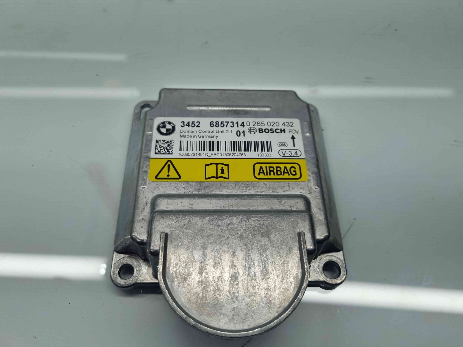 Calculator airbag Bmw 5 (F10) [Fabr 2011-2016] 6857314 2.0 N47D20 135KW / 184CP - imagine 1