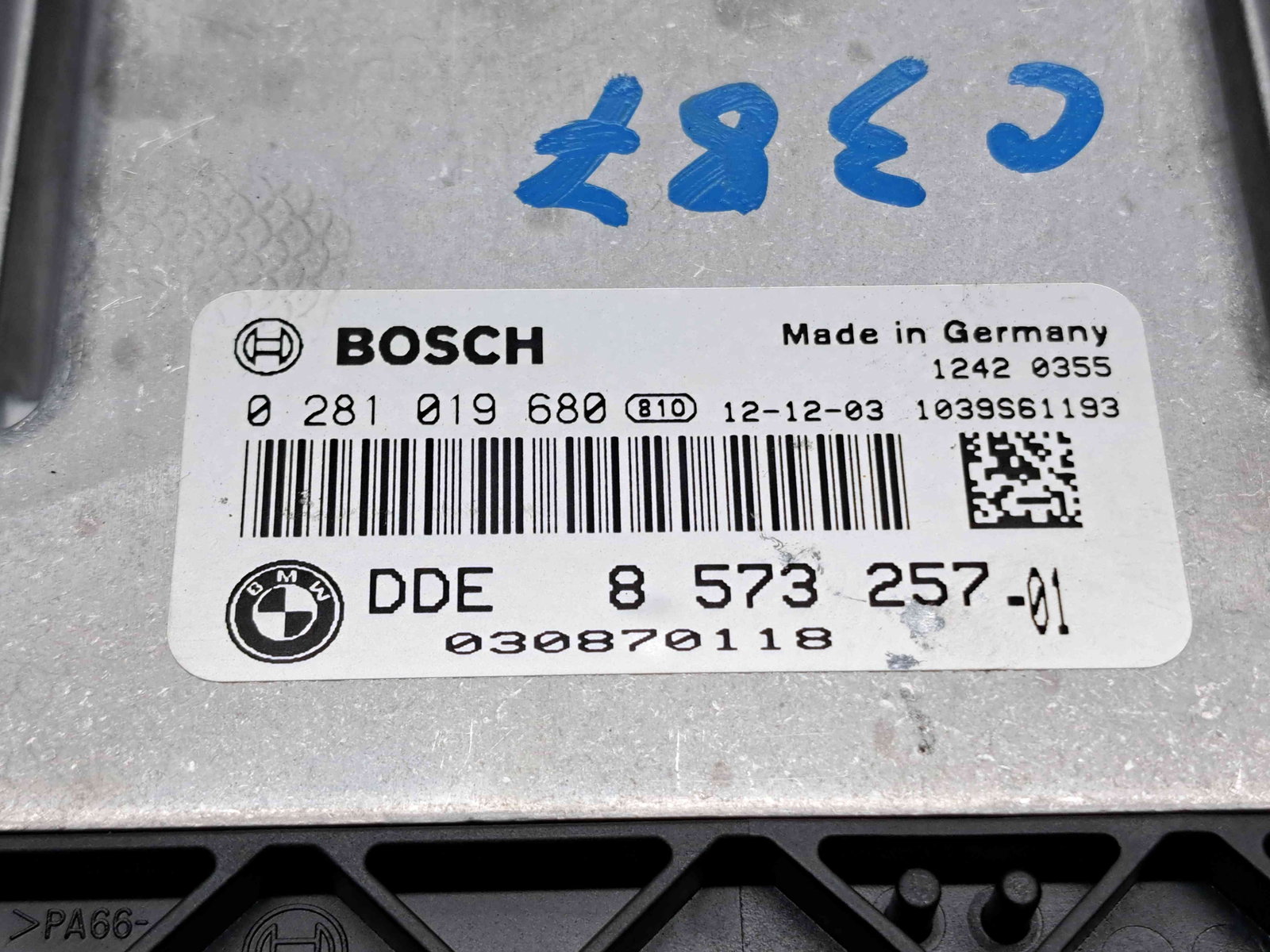 Calculator motor ECU Bmw 3 Touring (F31) [Fabr 2012-2017] 8573257-01 2.0 N47D20 135KW / 184CP - imagine 3
