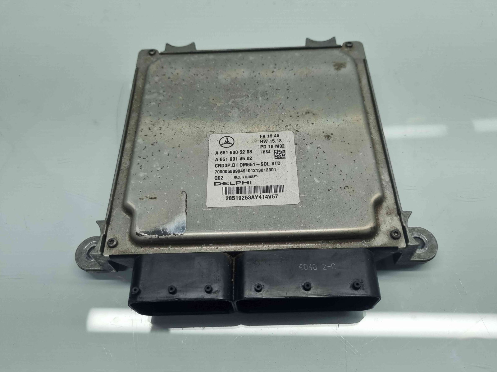 Calculator motor ECU Mercedes Clasa C Combi (W205) [Fabr 2015-prezent] A6519005203 / A6519014502 2.2 CDI 651921 125KW / 170CP - imagine 1