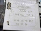  Centura dreapta fata Audi A7 Sportback (4GA) [Fabr 2011-2017] 4G8857706M