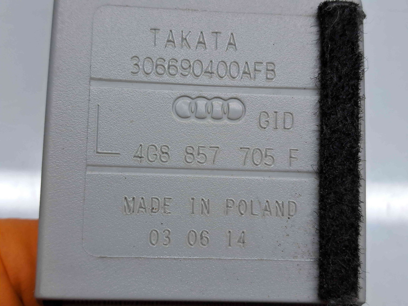 Centura stanga fata Audi A7 Sportback (4GA) [Fabr 2011-2017] 4G8857705F - imagine 5