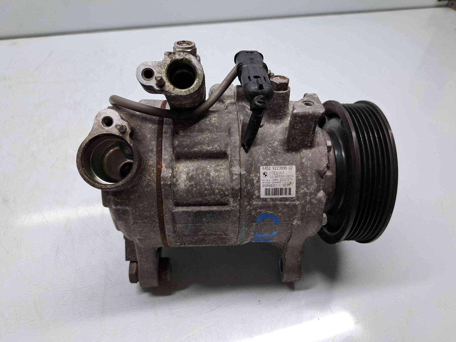 Compresor clima Bmw 3 Touring (F31) [Fabr 2012-2017] 9223695-02 2.0 N47D20 135KW / 184CP - imagine 5