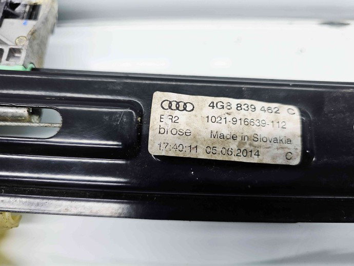 Macara electrica geam dreapta spate Audi A7 Sportback (4GA) [Fabr 2011-2017]