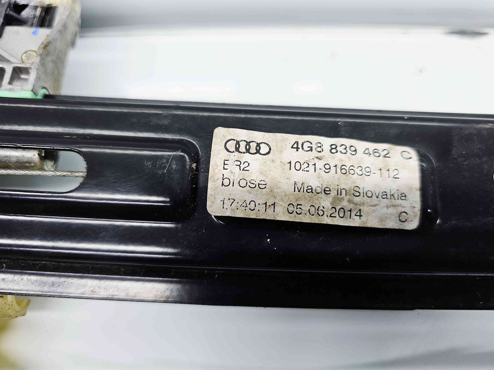 Macara electrica geam dreapta spate Audi A7 Sportback (4GA) [Fabr 2011-2017] - imagine 5