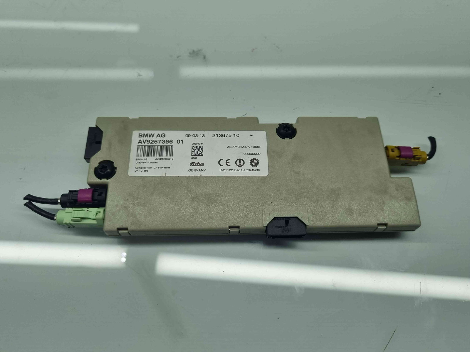 Modul audio Bmw 5 (F10) [Fabr 2011-2016] 9257366 - imagine 1