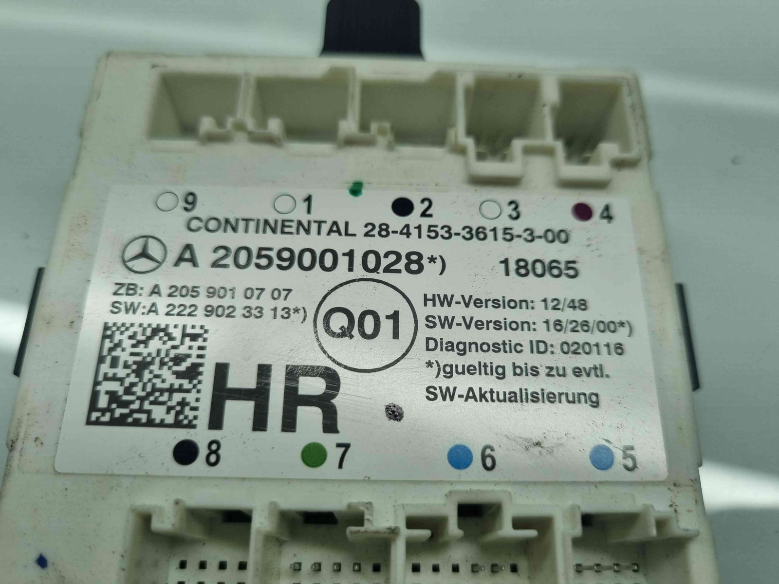 Modul confort Mercedes Clasa C Combi (W205) [Fabr 2015-prezent] A2059001028 - imagine 5