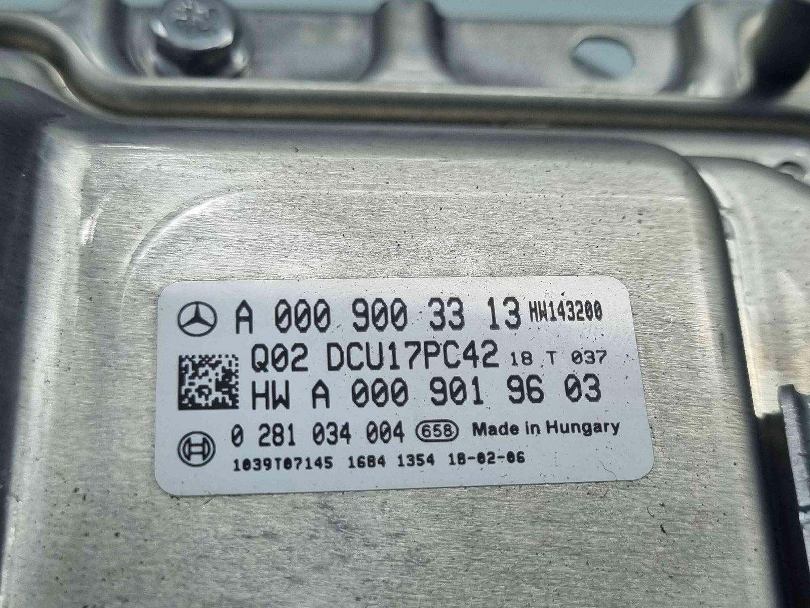 Modul confort Mercedes Clasa C Combi (W205) [Fabr 2015-prezent] A0009003313 - imagine 5