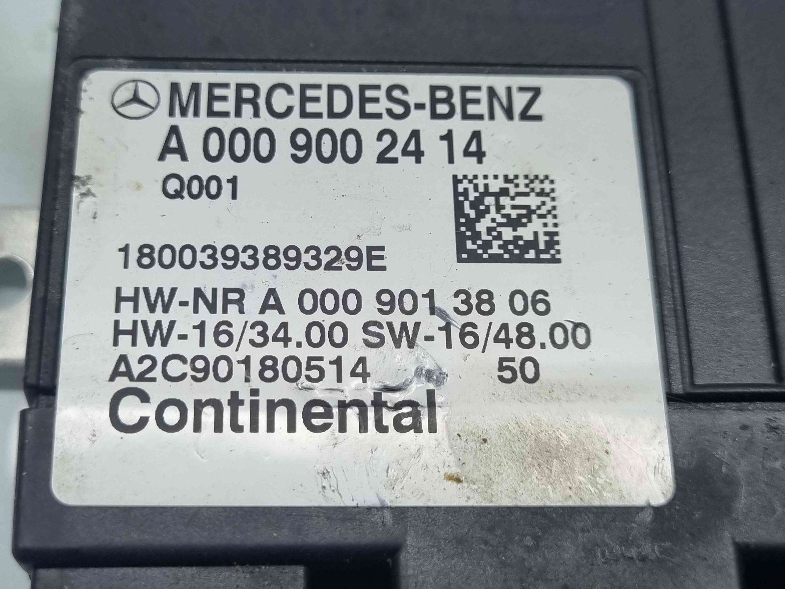 Modul confort Mercedes Clasa C Combi (W205) [Fabr 2015-prezent] A0009002414 - imagine 5