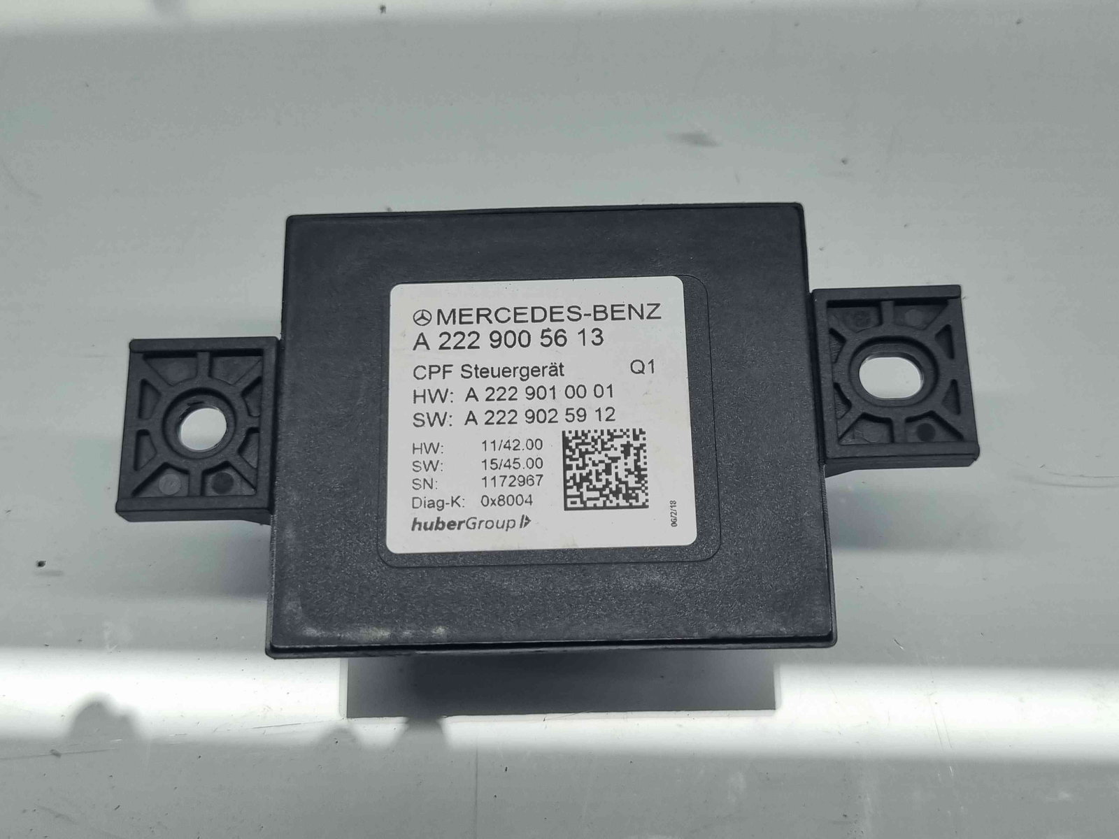 Modul confort Mercedes Clasa C Combi (W205) [Fabr 2015-prezent] A2229005613 - imagine 1