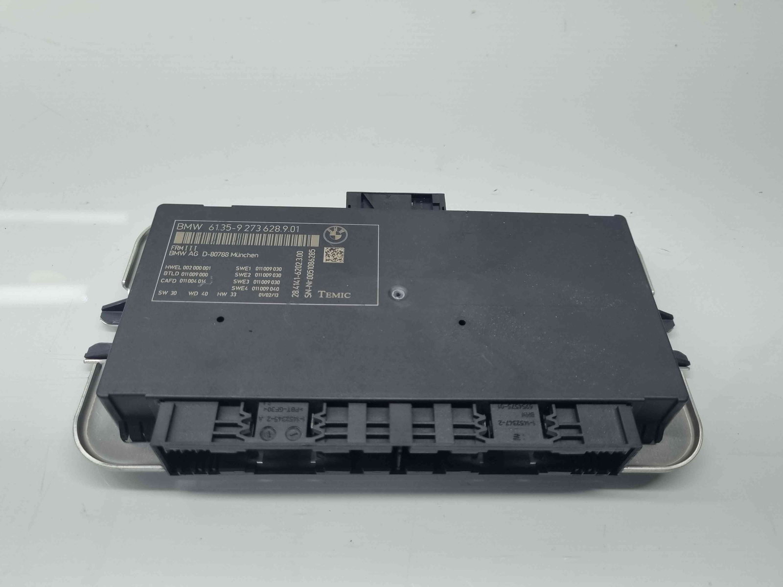 Modul control lumini Bmw 5 (F10) [Fabr 2011-2016] 9273628901 / 61359273628901 - imagine 1