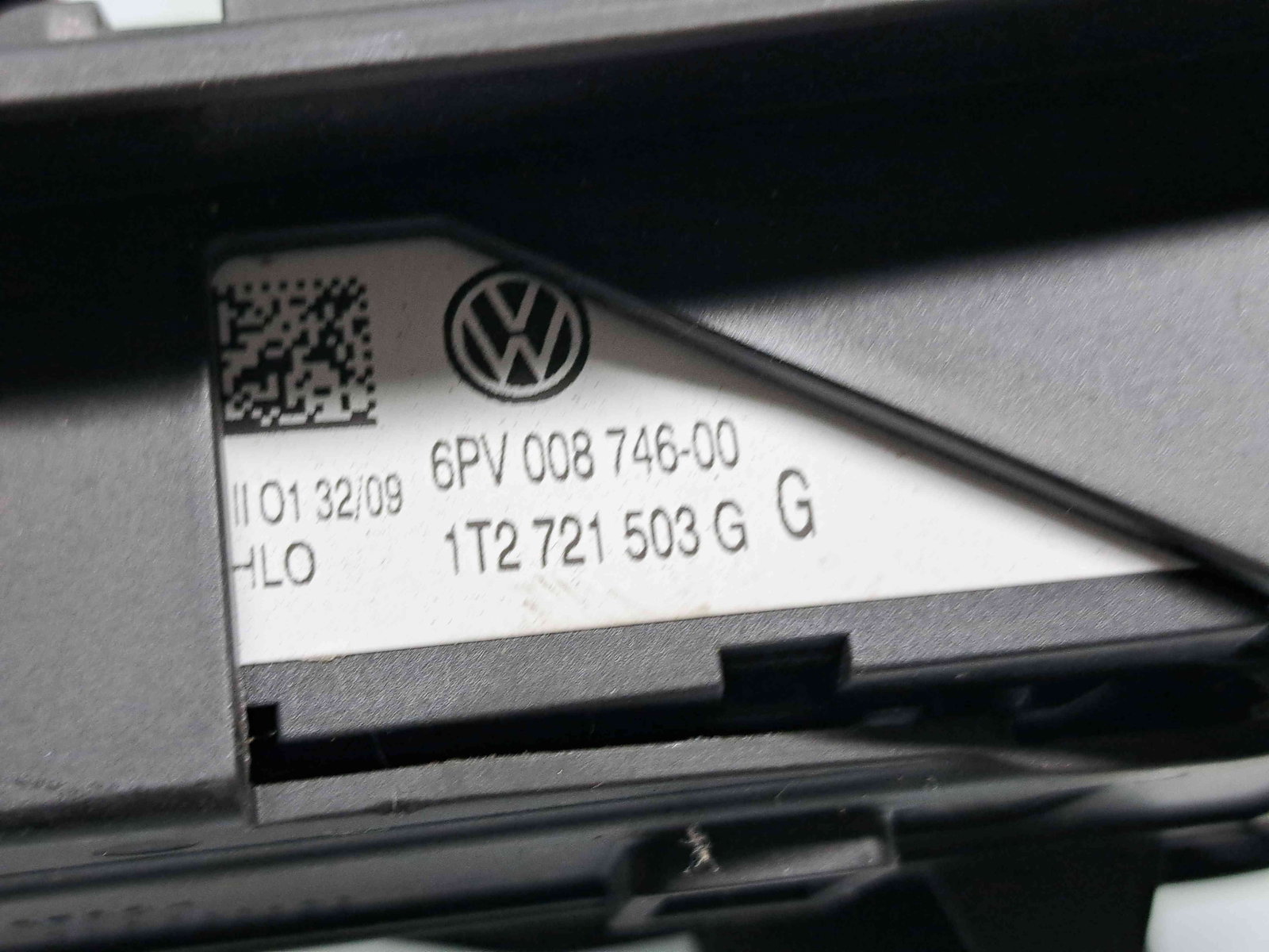 Pedala acceleratie Volkswagen Touran (1T1, 1T2) [Fabr 2003-2010] Facelift 1T2721503G - imagine 4