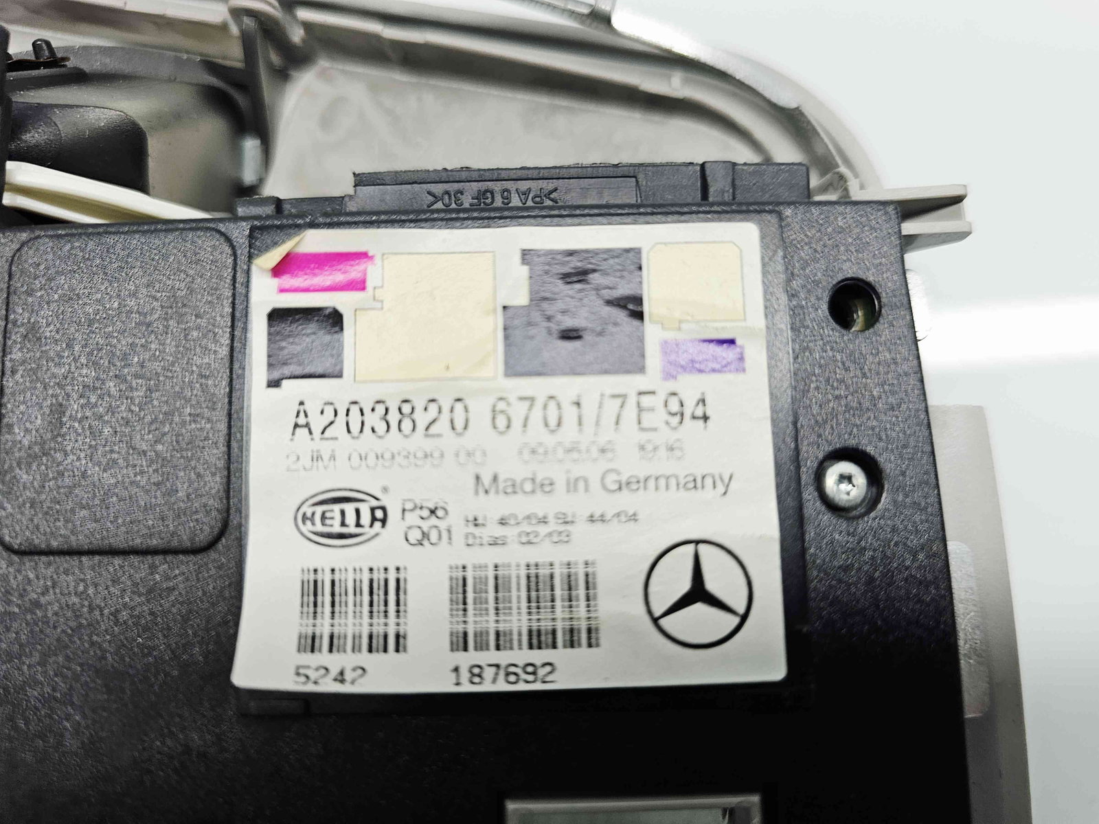 Plafoniera fata Mercedes Clasa C (W203) [Fabr 2000-2007] A2038206701 - imagine 4