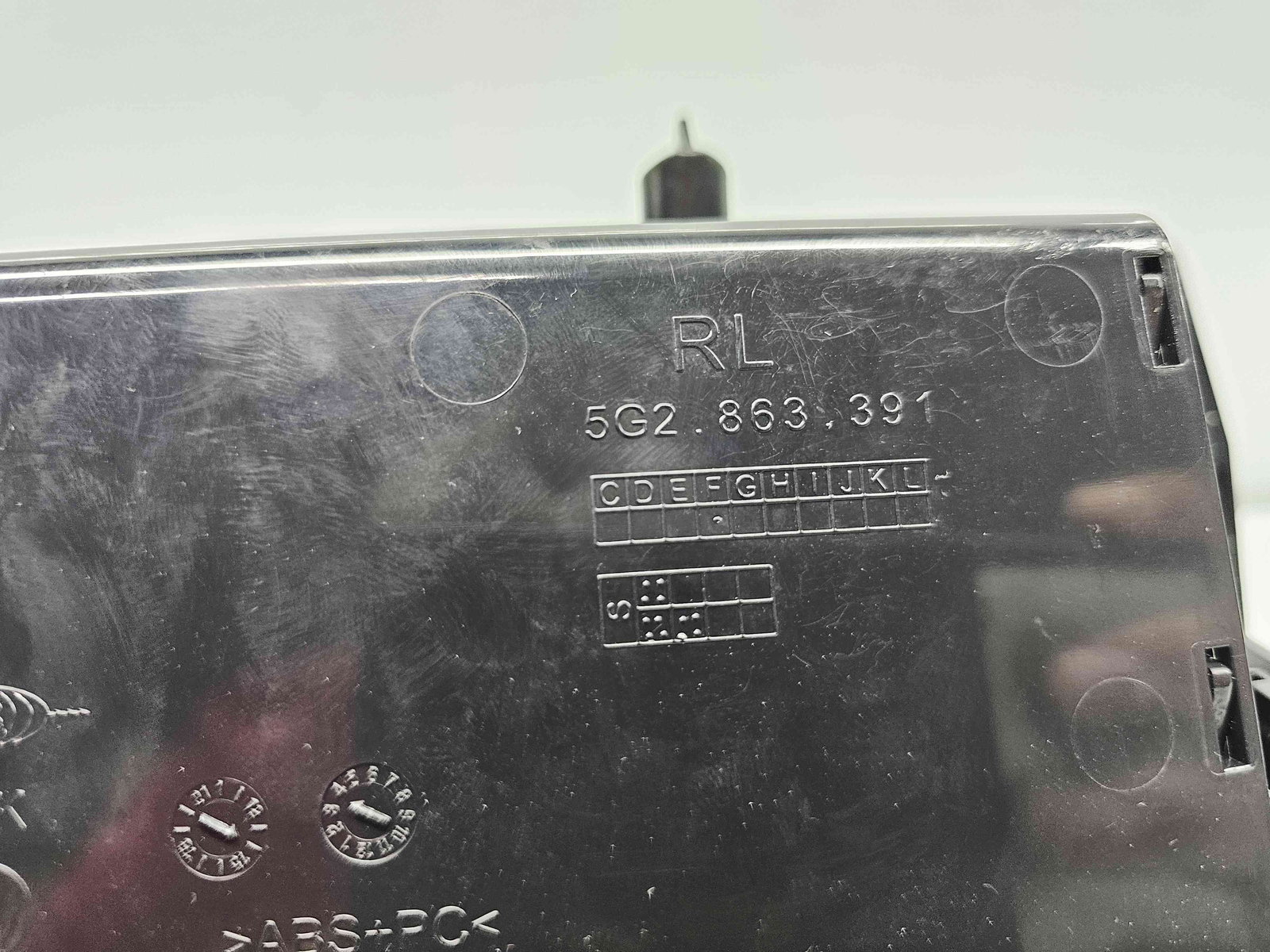 Sertar bord Volkswagen Golf 7 (5G) [Fabr 2014-prezent] 5G2863391 - imagine 4